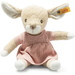 Steiff Raja Hert, Beige/roze -EXIT TOYS || Steiff || fehn Verkoopwinkel steiff raja hert beige roze a314245 4