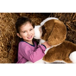 Steiff Sint-bernardshond 64 Cm Bruin/wit -EXIT TOYS || Steiff || fehn Verkoopwinkel steiff sint bernardshond 64 cm bruin wit a236376 1