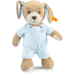 Steiff Slaap Lekker Hond 28 Cm, Blauw -EXIT TOYS || Steiff || fehn Verkoopwinkel steiff slaap lekker hond 28 cm blauw a086765 2