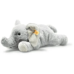 Steiff Soft Cuddly Friends Elna Olifant, Lichtgrijs -EXIT TOYS || Steiff || fehn Verkoopwinkel steiff soft cuddly friends elna olifant lichtgrijs a314165 2