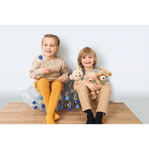 Steiff Teddies Voor Morgen Max Teddybeer, Beige 4 Steiff Teddies Voor Morgen Max Teddybeer, Beige - Image 2