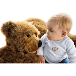 STEIFF Urs Bruine Beer Knuffel 90 Cm -EXIT TOYS || Steiff || fehn Verkoopwinkel steiff urs bruine beer knuffel 90 cm a193029 1