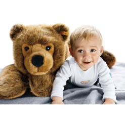 STEIFF Urs Bruine Beer Knuffel 90 Cm -EXIT TOYS || Steiff || fehn Verkoopwinkel steiff urs bruine beer knuffel 90 cm a193029 2