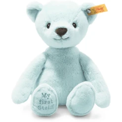 Steiff Zacht Cuddly Friends Mijn First Steiff Teddy Bear , Blauw -EXIT TOYS || Steiff || fehn Verkoopwinkel steiff zacht cuddly friends mijn first steiff teddy bear blauw a313556 3