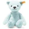 Steiff Zacht Cuddly Friends Mijn First Steiff Teddybeer, Lichtblauw -EXIT TOYS || Steiff || fehn Verkoopwinkel steiff zacht cuddly friends mijn first steiff teddybeer lichtblauw a311591