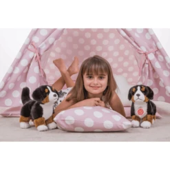 Teddy HERMANN Berner Sennenhond Puppy Staand, 23 Cm -EXIT TOYS || Steiff || fehn Verkoopwinkel teddy hermann berner sennenhond puppy staand 23 cm a247169 1