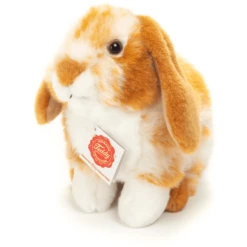 Teddy HERMANN ® Bunny Sitting Licht Bruin/wit Bont 20 Cm -EXIT TOYS || Steiff || fehn Verkoopwinkel teddy hermann bunny sitting licht bruin wit bont 20 cm a310539 2