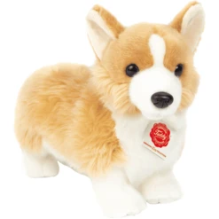 Teddy HERMANN ® Corgi Staand Licht Bruin - Wit, 30 Cm -EXIT TOYS || Steiff || fehn Verkoopwinkel teddy hermann corgi staand licht bruin wit 30 cm a359220 4