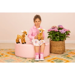 Teddy HERMANN ® Fawn Staand Licht Bruin, 25 Cm -EXIT TOYS || Steiff || fehn Verkoopwinkel teddy hermann fawn staand licht bruin 25 cm a359127 4