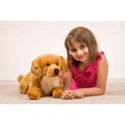 Teddy HERMANN Goud Retriever Amber 60 Cm -EXIT TOYS || Steiff || fehn Verkoopwinkel teddy hermann goud retriever amber 60 cm a267418 1