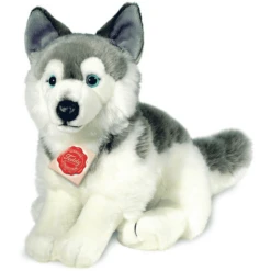 Teddy HERMANN Husky Zittend, 29 Cm -EXIT TOYS || Steiff || fehn Verkoopwinkel teddy hermann husky zittend 29 cm a247171 1