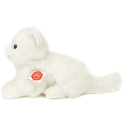 Teddy HERMANN ® Kat Brits Korthaar Wit, 20 Cm -EXIT TOYS || Steiff || fehn Verkoopwinkel teddy hermann kat brits korthaar wit 20 cm a359122 2