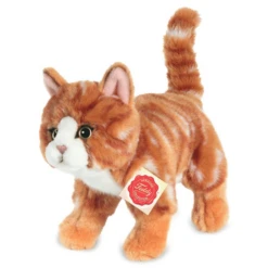 Teddy HERMANN Kat Staande Rode Makreel, 20 Cm -EXIT TOYS || Steiff || fehn Verkoopwinkel teddy hermann kat staande rode makreel 20 cm a247176 3