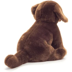 Teddy HERMANN ® Labrador Zittend Donkerbruin 25 Cm -EXIT TOYS || Steiff || fehn Verkoopwinkel teddy hermann labrador zittend donkerbruin 25 cm a310573 3