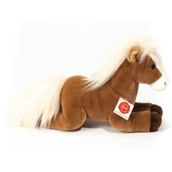 Teddy HERMANN ® Paard Liggend Licht Bruin 30 Cm -EXIT TOYS || Steiff || fehn Verkoopwinkel teddy hermann paard liggend licht bruin 30 cm a310579 4