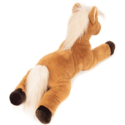Teddy HERMANN ® Paard Liggend Licht Bruin, 48 Cm -EXIT TOYS || Steiff || fehn Verkoopwinkel teddy hermann paard liggend licht bruin 48 cm a359117 4