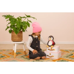 Teddy HERMANN ® Penguin Pancho 23 Cm -EXIT TOYS || Steiff || fehn Verkoopwinkel teddy hermann penguin pancho 23 cm a333998 1
