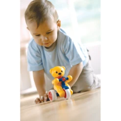 TOLO ® Push-and-Go Teddy -EXIT TOYS || Steiff || fehn Verkoopwinkel tolo push and go teddy a350350 4