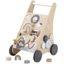 Tryco Babywalker Met Blokken Van Hout