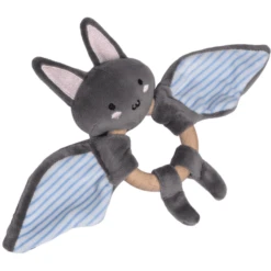 Tryco Pluche Speen Met Rammelaar - Bruce Vleermuis -EXIT TOYS || Steiff || fehn Verkoopwinkel tryco pluche speen met rammelaar bruce vleermuis a394208 3