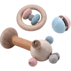 Voggenreiter Set "Tic-Toc-Roti" (blauw/roze)