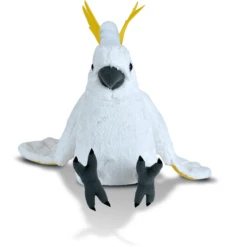 Wild Republic Knuffel Cuddle Kins Geelkuif Kaketoe -EXIT TOYS || Steiff || fehn Verkoopwinkel wild republic knuffel cuddle kins geelkuif kaketoe a367196 4