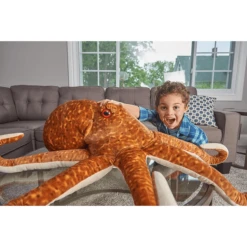 Wild Republic Knuffel Cuddle Kins Jumbo Octopus -EXIT TOYS || Steiff || fehn Verkoopwinkel wild republic knuffel cuddle kins jumbo octopus a351883 2