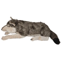 Wild Republic Knuffel Cuddle Kins Jumbo Wolf -EXIT TOYS || Steiff || fehn Verkoopwinkel wild republic knuffel cuddle kins jumbo wolf a350285 3