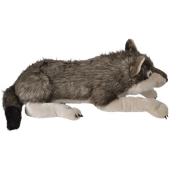 Wild Republic Knuffel Cuddle Kins Jumbo Wolf -EXIT TOYS || Steiff || fehn Verkoopwinkel wild republic knuffel cuddle kins jumbo wolf a350285 4