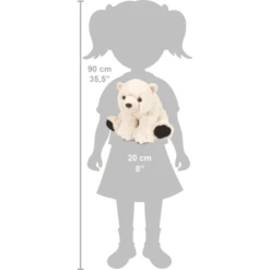 Wild Republic Knuffeldier Cuddle Kins Mini Ijsbeer -EXIT TOYS || Steiff || fehn Verkoopwinkel wild republic knuffeldier cuddle kins mini ijsbeer a352229 4