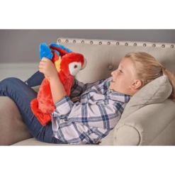 Wild Republic Knuffeldier Cuddle Kins Papegaai Helderrood Ara -EXIT TOYS || Steiff || fehn Verkoopwinkel wild republic knuffeldier cuddle kins papegaai helderrood ara a352284 4