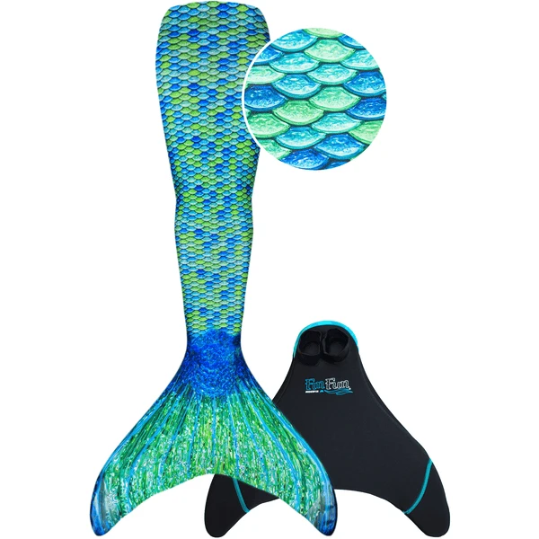 XTREM Toys And Sports FIN FUN Zeemeermin Mermaidens Original Maat L Aussie Green 3 XTREM Toys And Sports FIN FUN Zeemeermin Mermaidens Original Maat L Aussie Green