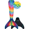 XTREM Toys And Sports - FIN FUN Zeemeermin Mermaidens Original Maat M, Rainbow Reef -EXIT TOYS || Steiff || fehn Verkoopwinkel xtrem toys and sports fin fun zeemeermin mermaidens original maat m rainbow reef a272328